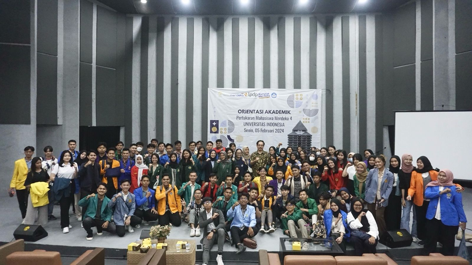 Mahasiswa dari 28 PTN dan 21 PTS Seluruh Indonesia Ikuti Pembelajaran di UI